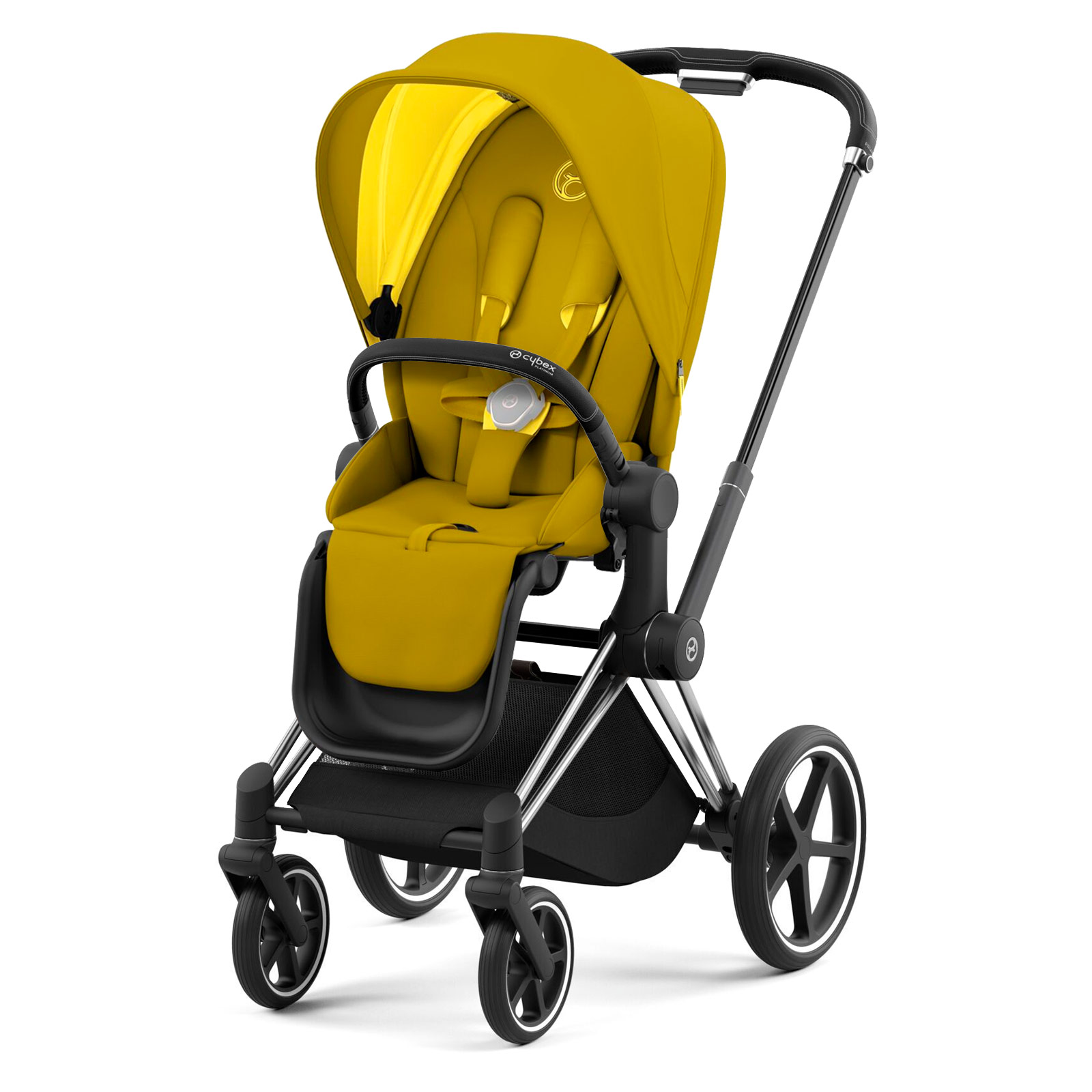 yellow pram