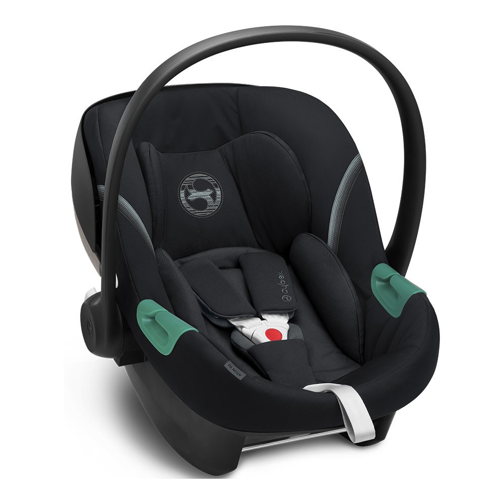 Cybex infant carrier Aton S2 i-Size Deep Black, Black --> Kids-Comfort