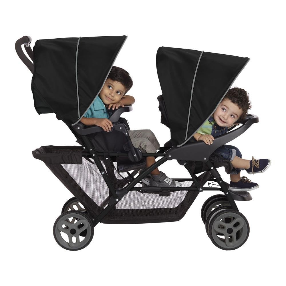 graco twin pram