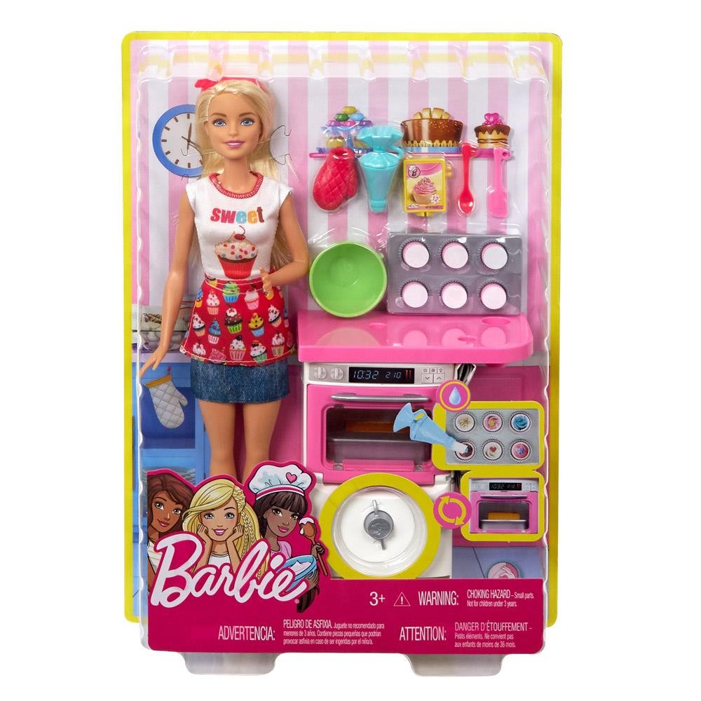 Mattel Barbie Cooking & Baking Bäckerin Puppe & Spielset